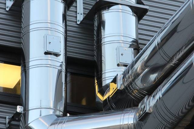 Edelstahlschornstein